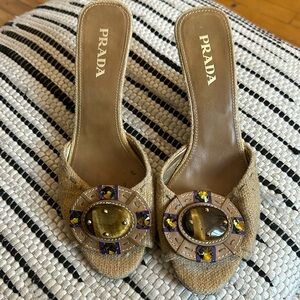 Prada Beige Women's Shoes